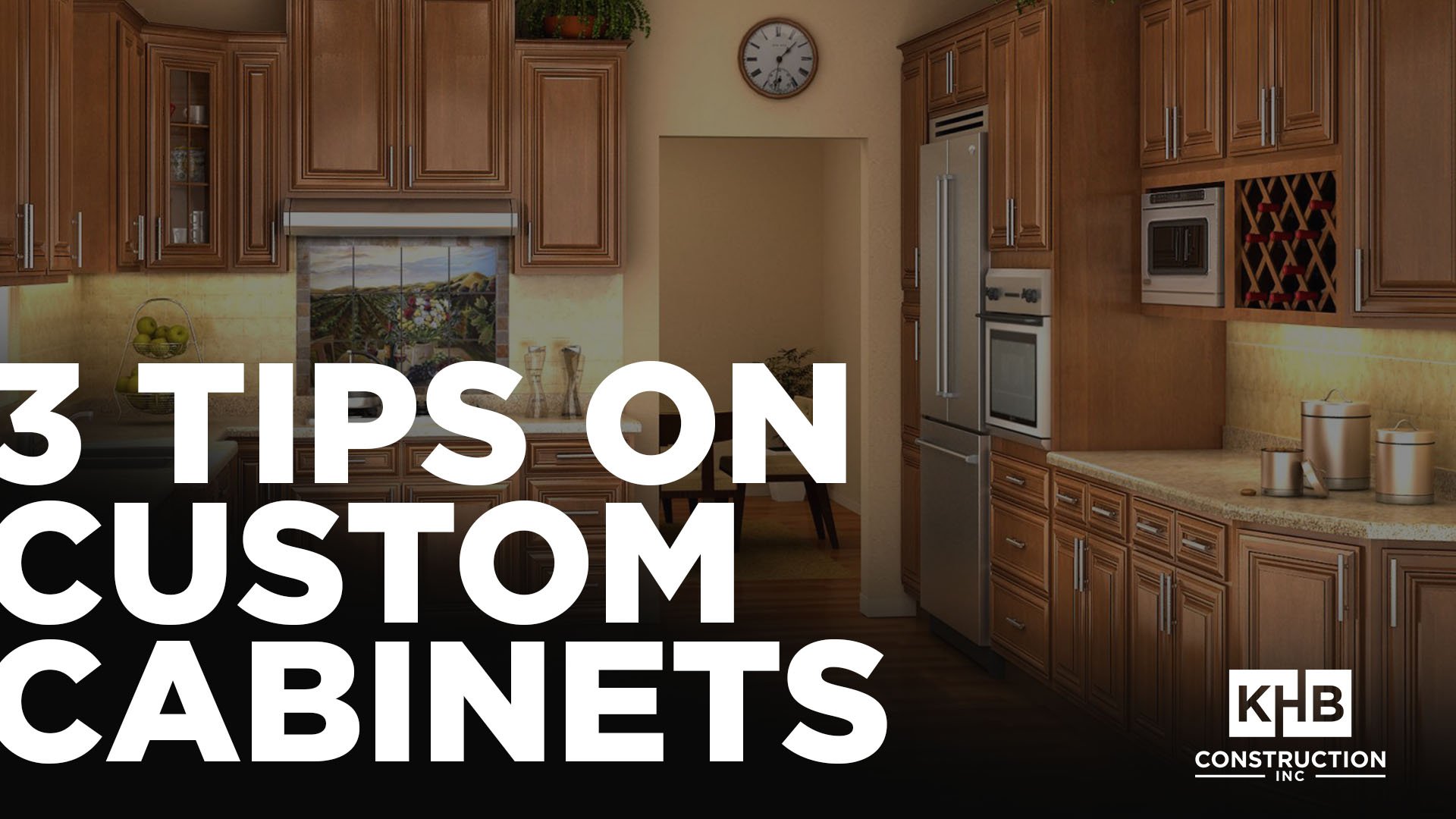 3 Tips On Custom Cabinets