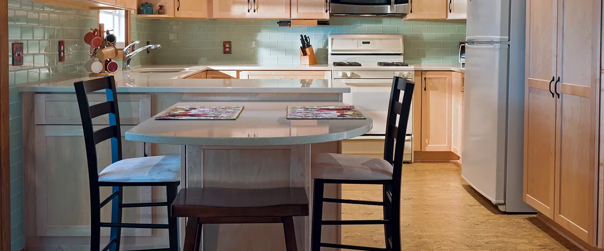 cork flooring kitchen