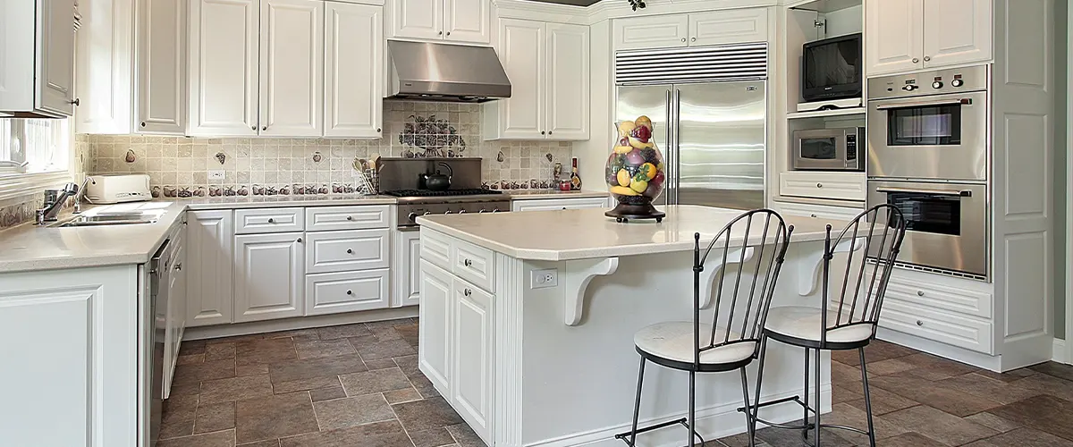 tile flooring kitchen