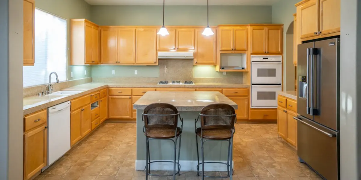 image showing kitchen before being remodeled by khb