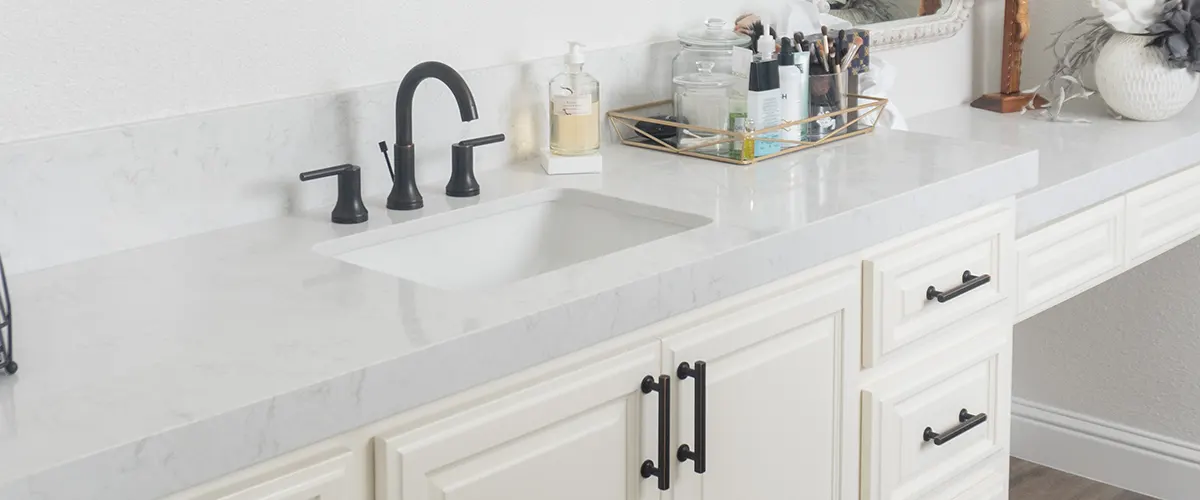 marble bathroom countertops