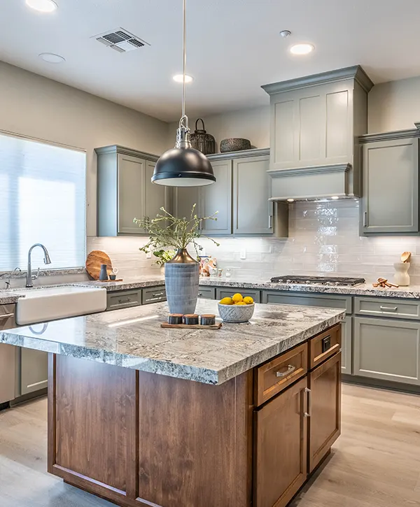 mid sized kitchen remodeled in california by khb construction