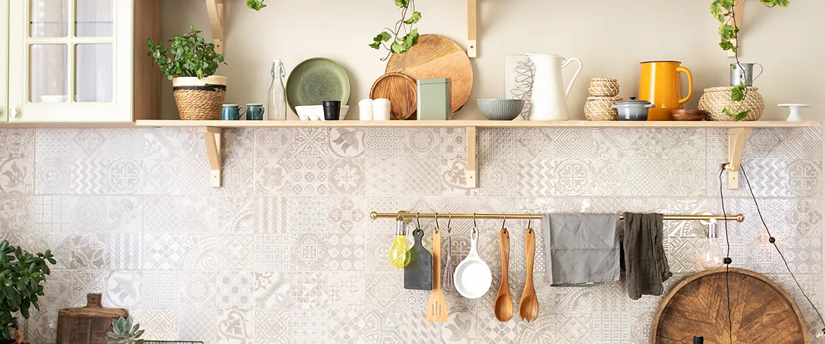 open shelves in kitchen design trends