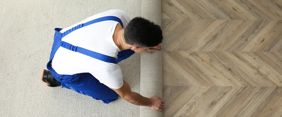 carpet installation process