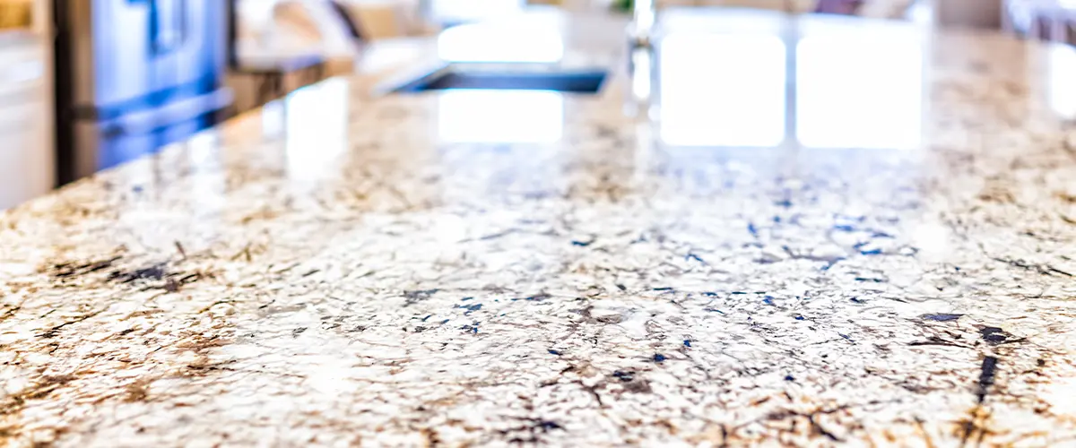 Kitchen Island With Granite Countertop